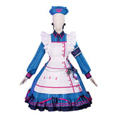 Project Sekai: Colorful Stage! Asahina Mafuyu Cosplay Costume - Anime Maid Dress - Halloweez